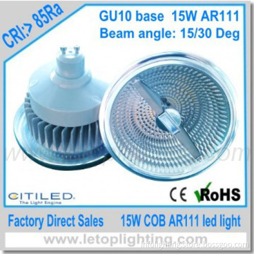 GU10 15W AR111/ES111 led spot lights